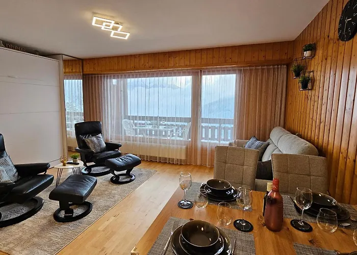 4206 Les Sources Aux Bains D'ovronnaz Apart Otel